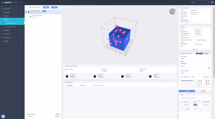 Quoting software back end