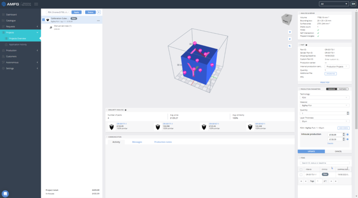 Quoting software back end