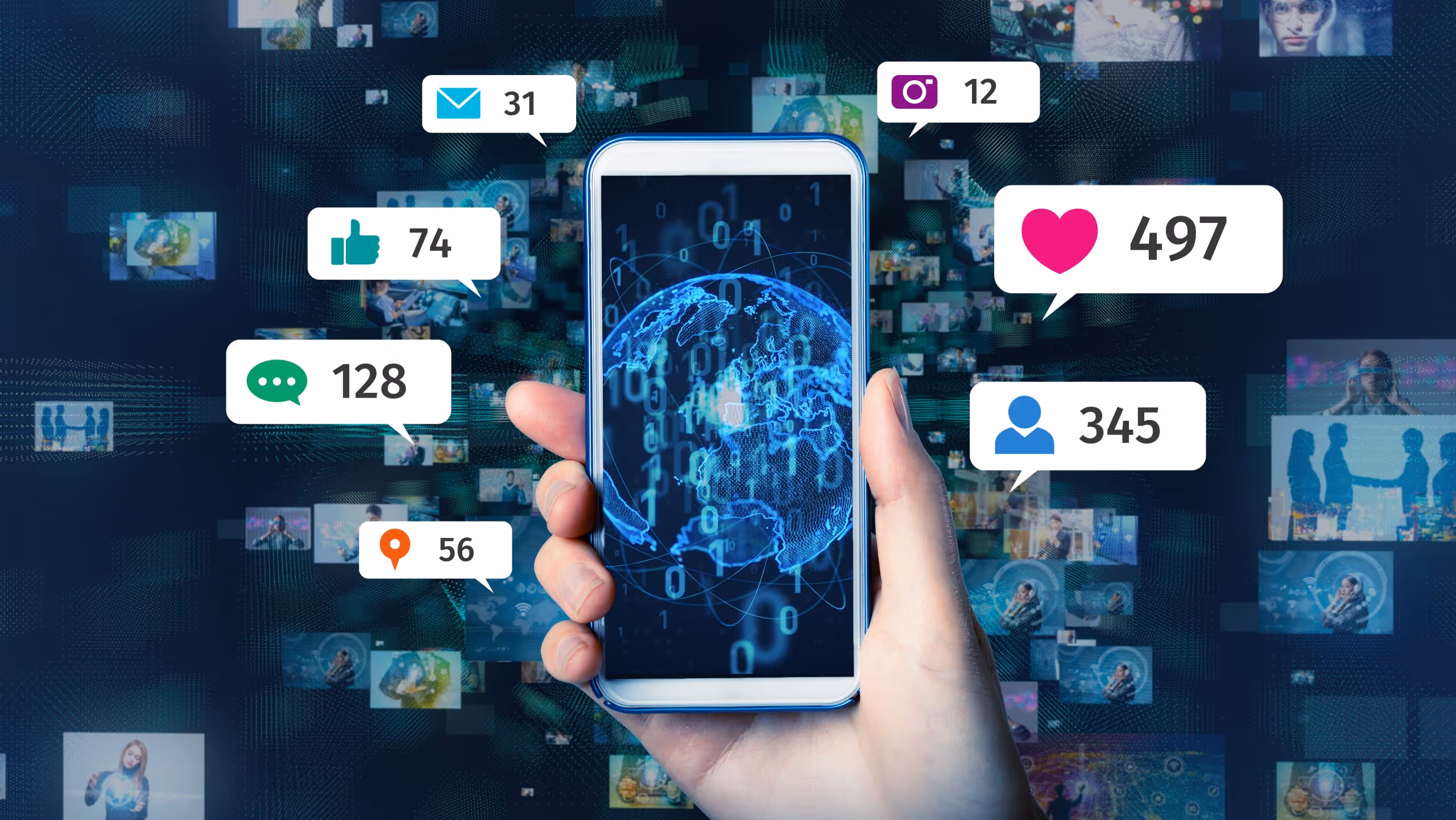 A young woman working in a machine shop. She is looking directly towards the camera, and is surrounded by men.