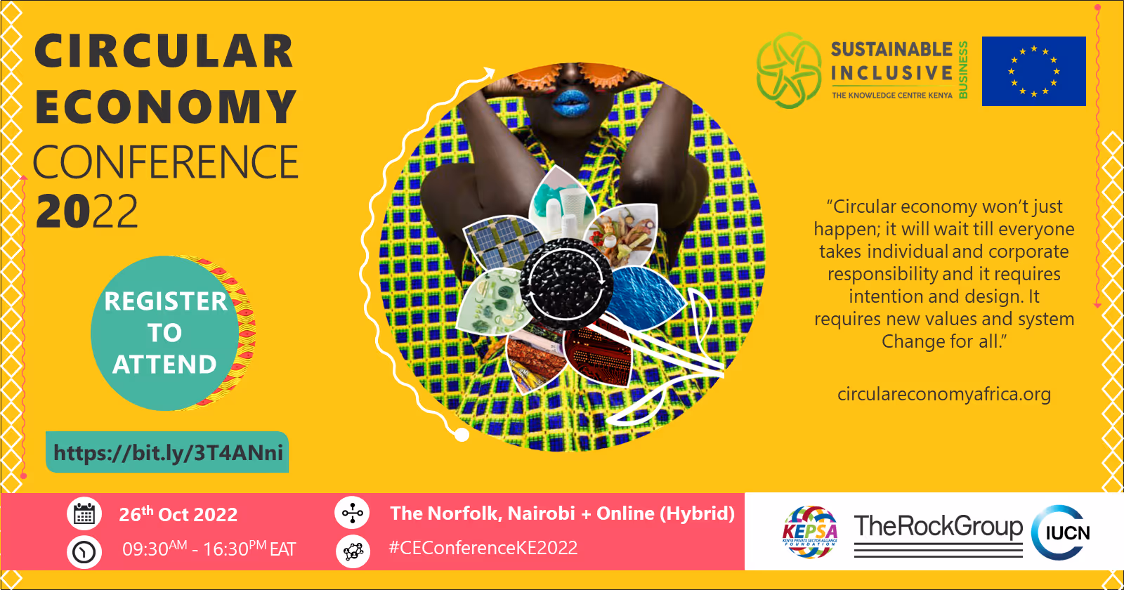 HYBRID EVENT | 26th October 2022 | 7th Annual Circular Economy Conference EAST AFRICA & SOUTHERN AFRICA