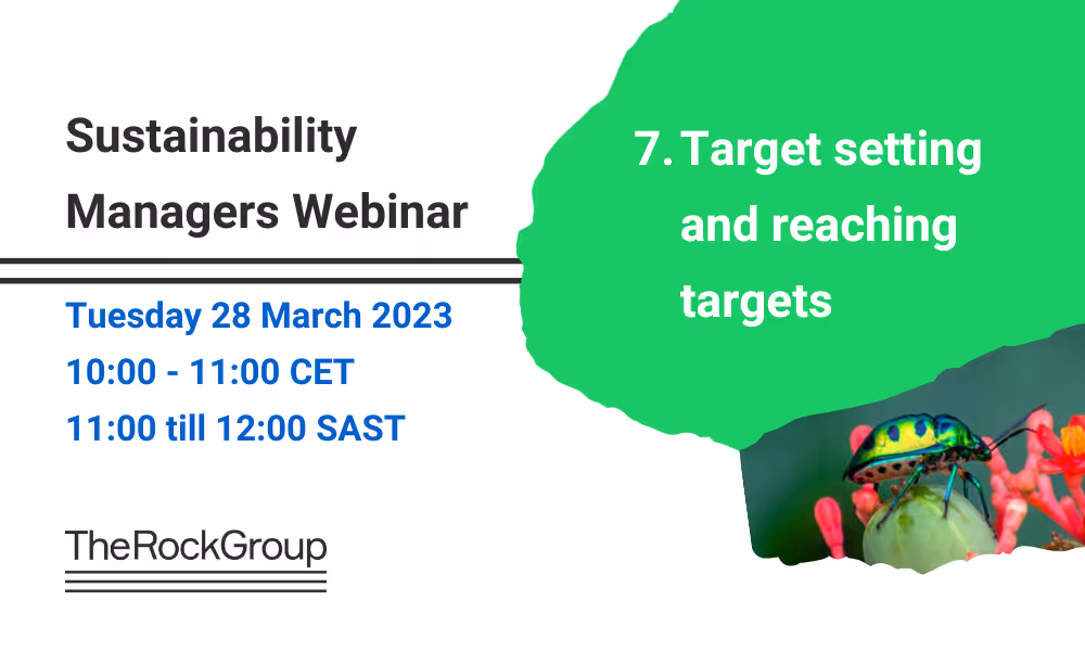 Target Setting and Reaching Targets | Webinar