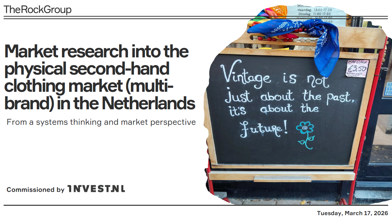 TheRockGroup Report 2026: Market Research into the physical second-hand clothing market in the Netherlands