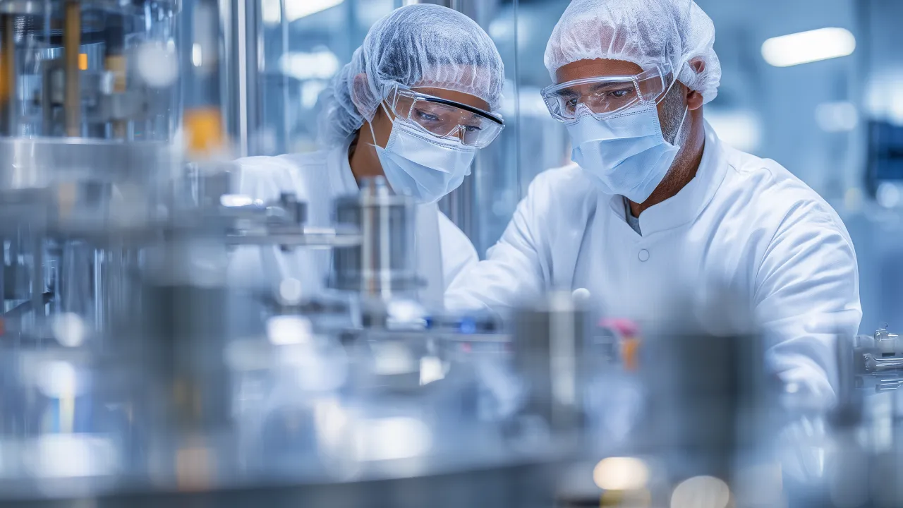 Scientists performing early-stage drug discovery research to support IND success.