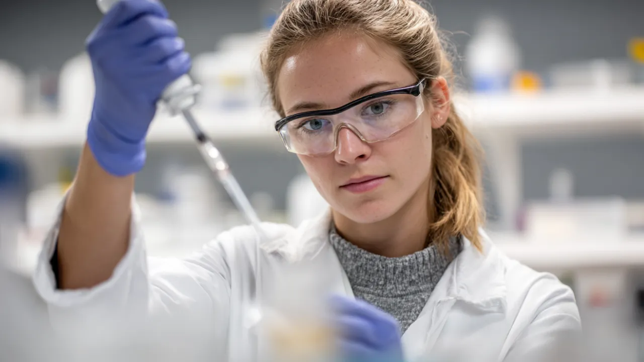 Scientist performing toxicology and safety studies to enable IND approval.