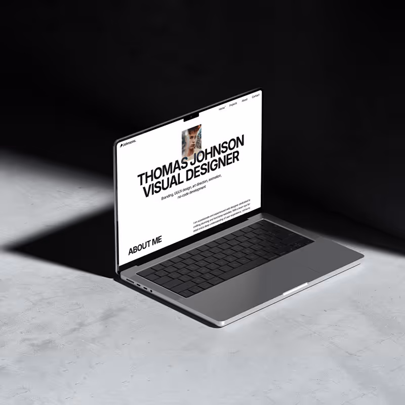 The Johnsons - Premium Portfolio & Agency Webflow Template