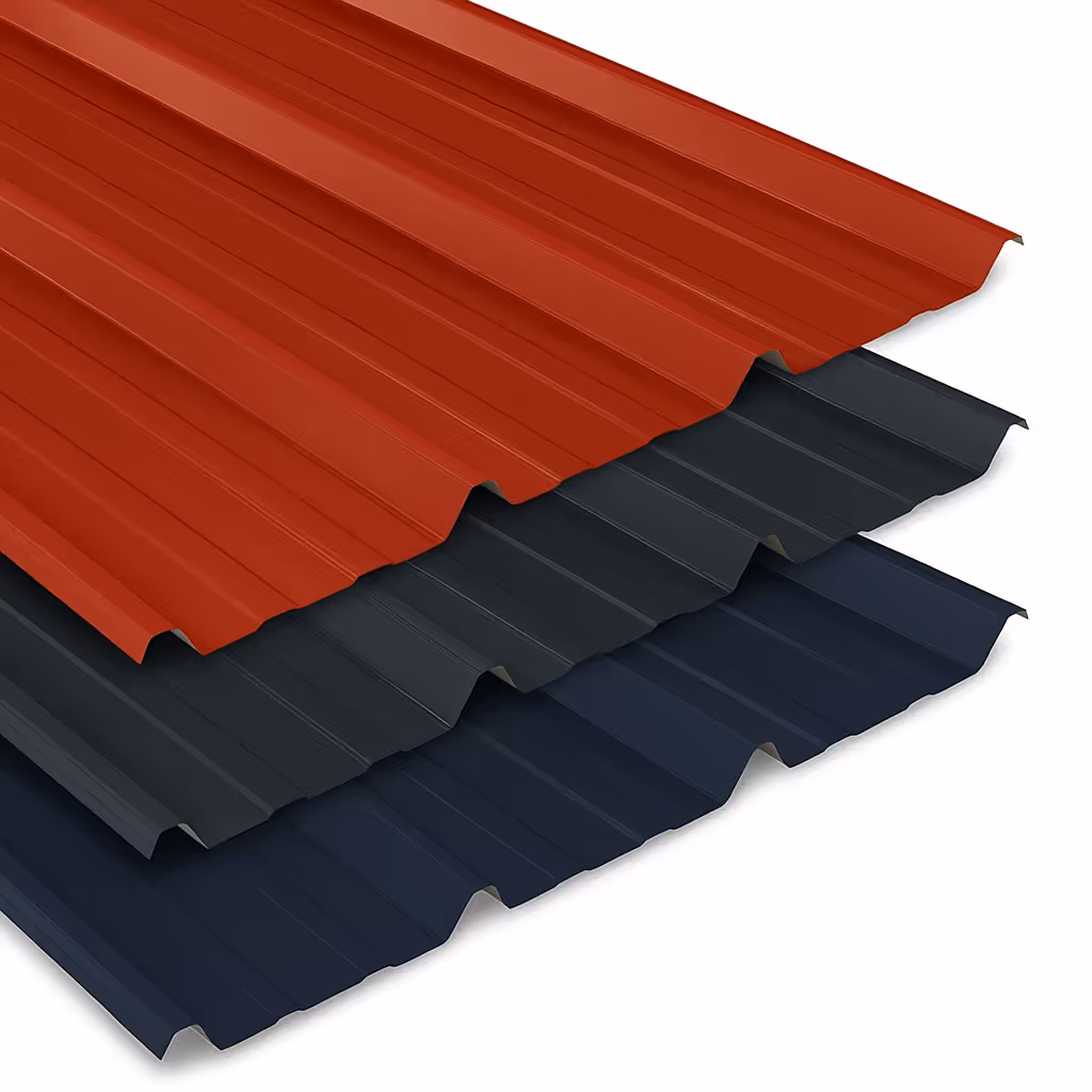 bac acier formes couleurs