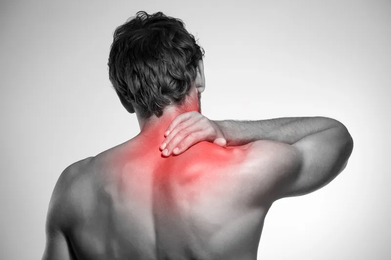 back of neck pain base of skull