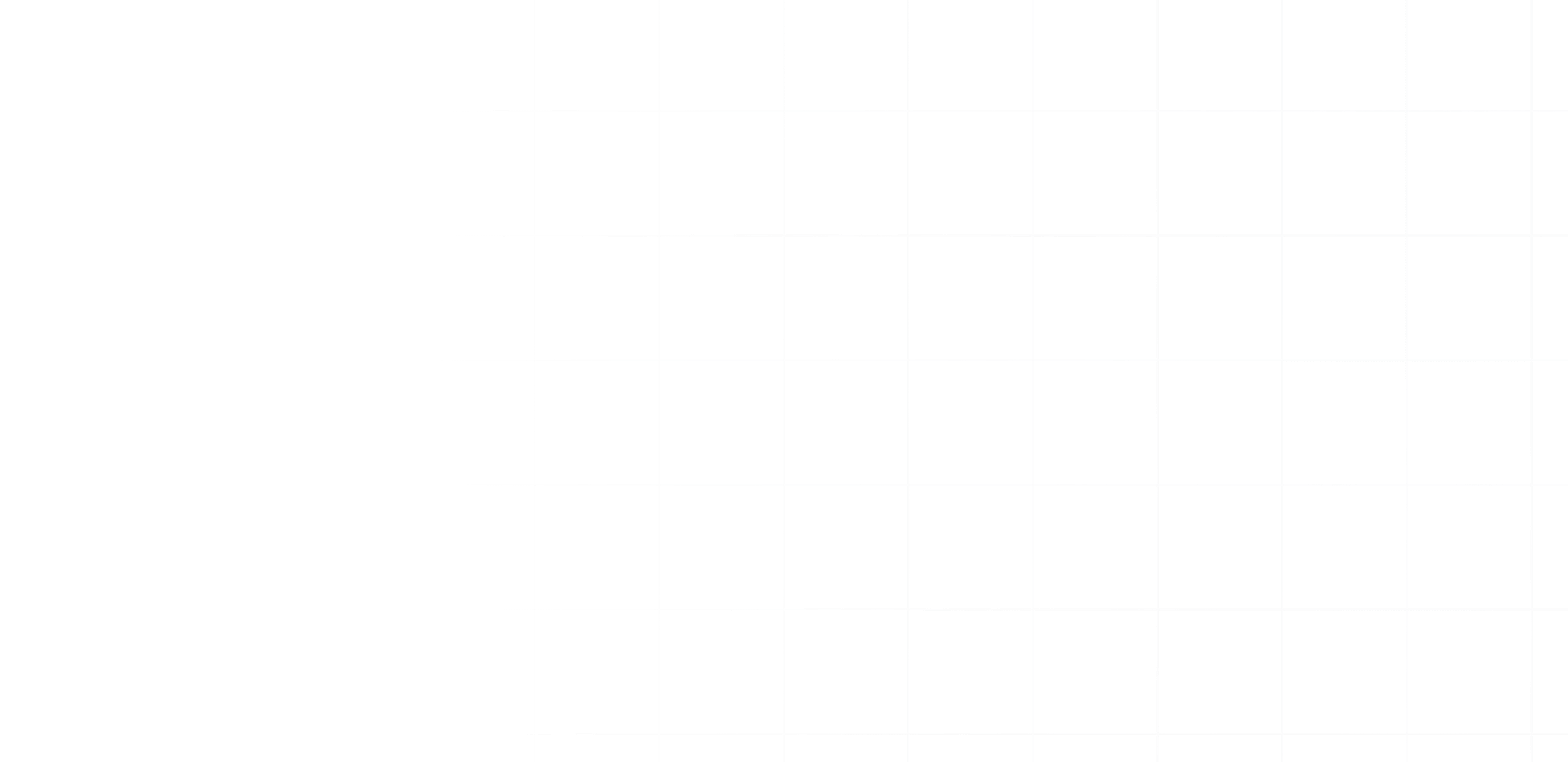 Transparent black background with thin white grid lines forming squares.