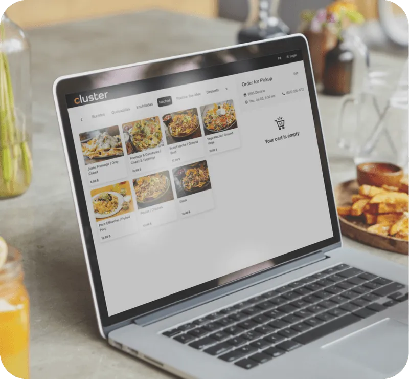 Online Ordering
