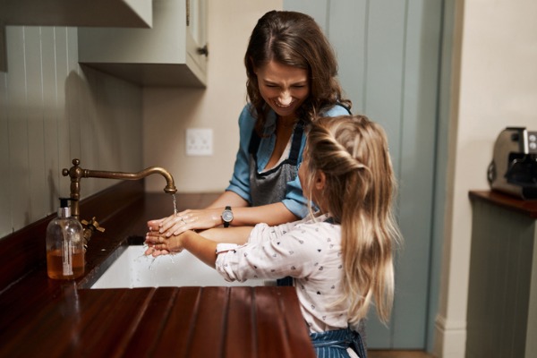 hand washing to prevent COVID-19