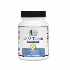 Each tablet provides 5 mg of DHEA derived from wild yam, allowing for incremental oral supplementation and flexibility with numerous hormone-balancing and stress-fighting protocols.