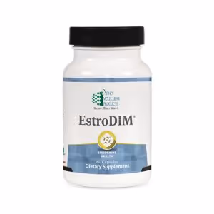 EstroDIM® is a targeted supplement that combines the synergistic benefits of the cruciferous vegetable metabolites indole-3-carbinol (I3C) and 3-3’-diindolylmethane (DIM) to support balanced estrogen metabolism.