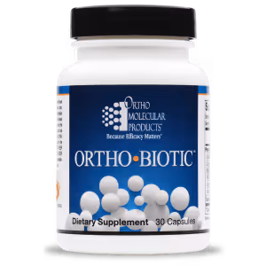 Ortho Biotic® includes a carefully assembled cast of probiotic organisms to support microflora balance and maintain a healthy environment for vitamin uptake and optimal immune function.
