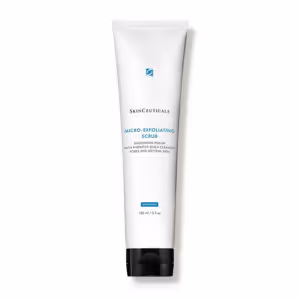 SkinCeuticals Micro-Exfoliating Scrub provides intense and even exfoliation without being harmful to delicate skin. Hydrated silica, a naturally occuring mineral, sloughs away dull skin and impurities while glycerin and aloe leaf extract hydrate, cool, and refresh the skin.