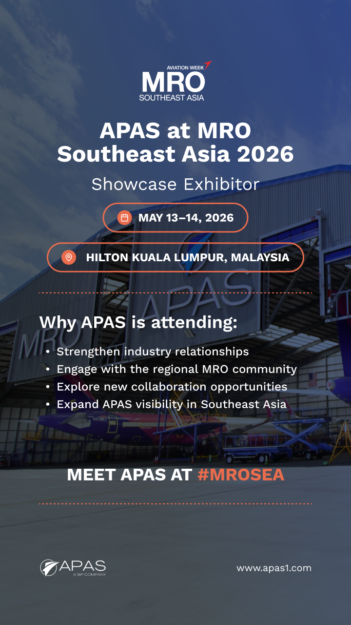 APAS SHOWCASE EXHIBITOR AT MRO SOUTHEAST ASIA 2026