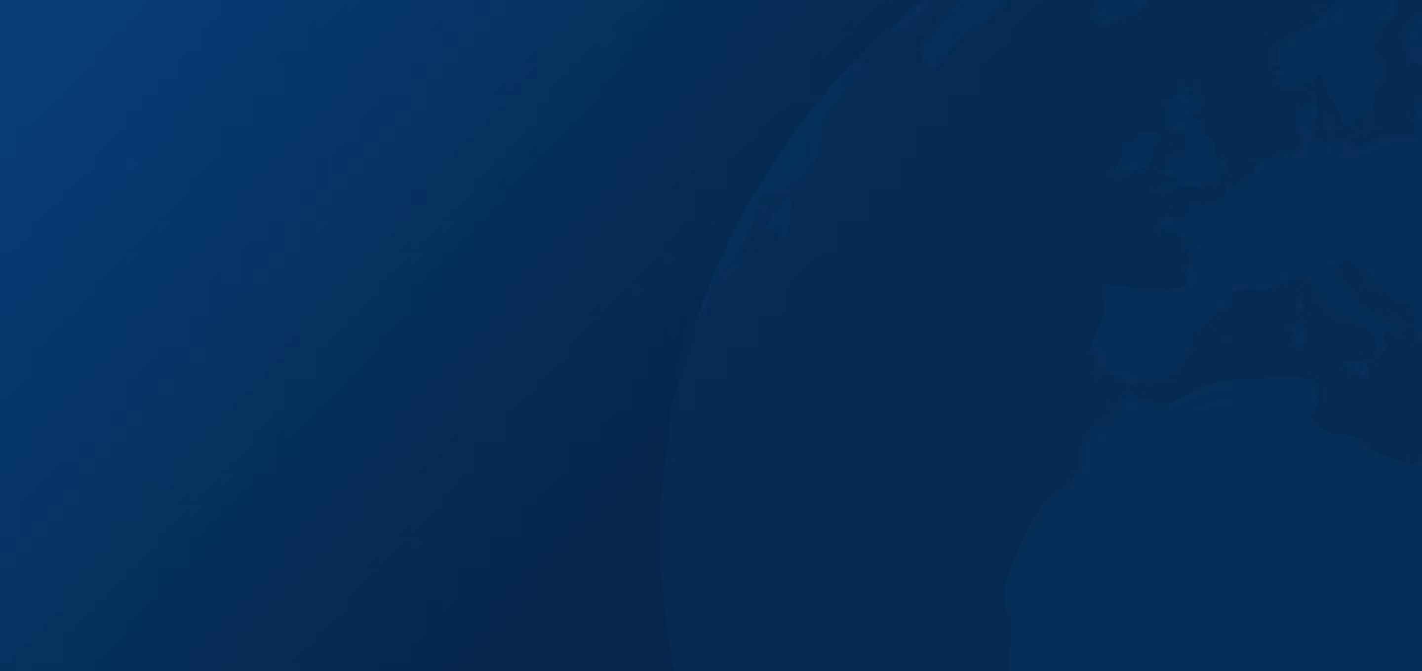 Dark blue globe highlighting parts of Africa and Europe on the right side.