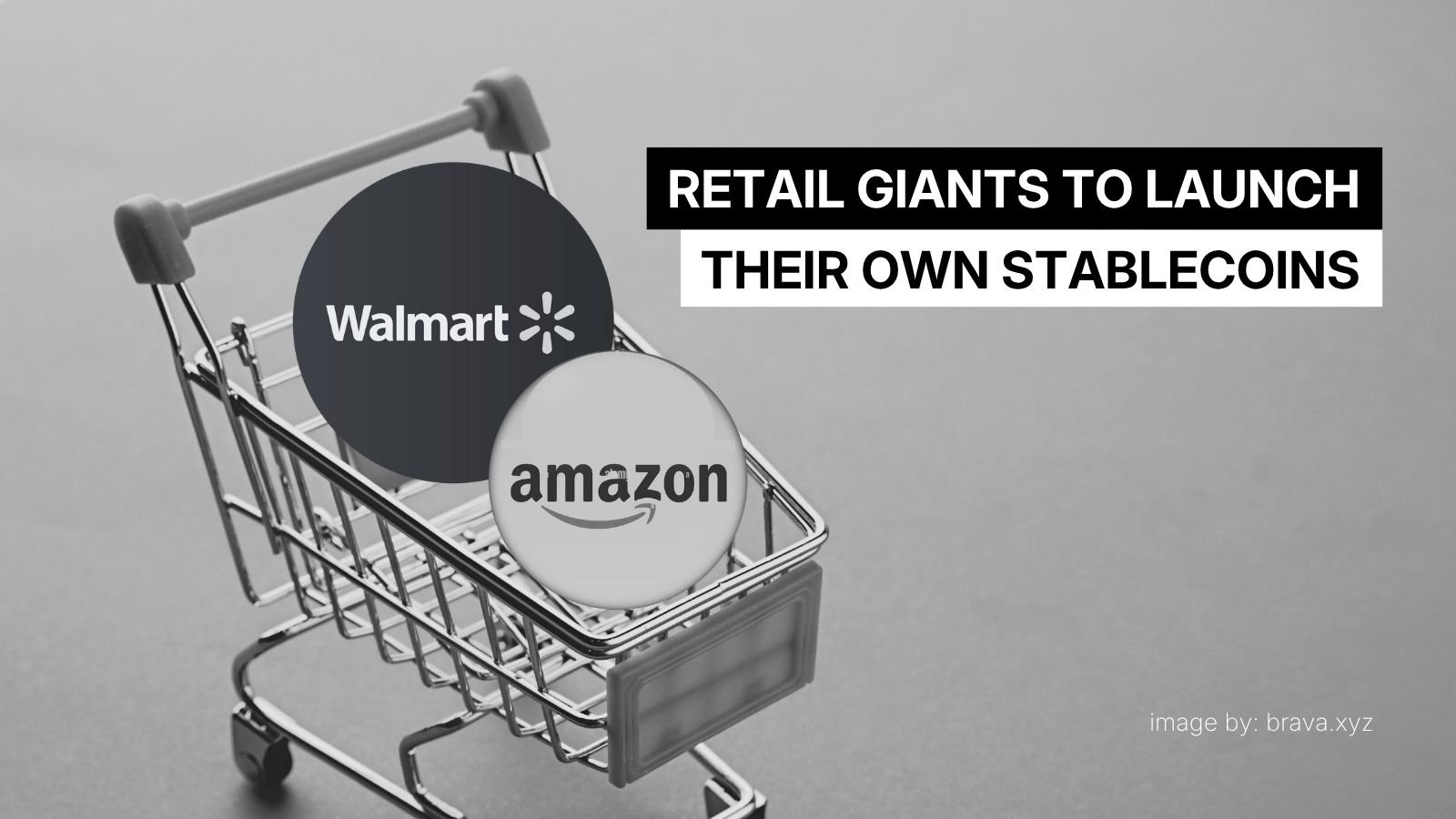 Retail giants to launch their own stablecoins | brava.xyz