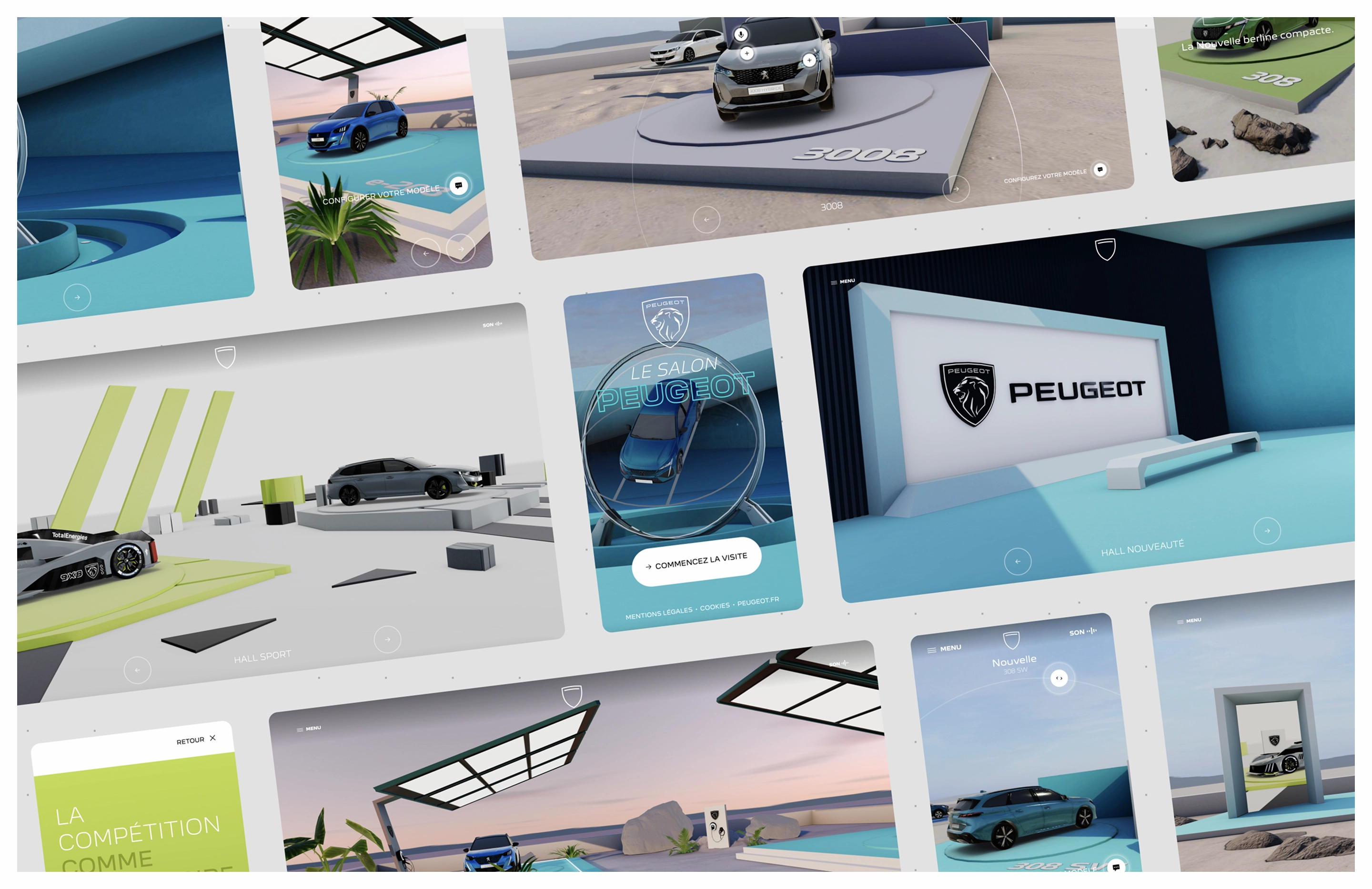 Peugeot, le salon de l'Auto