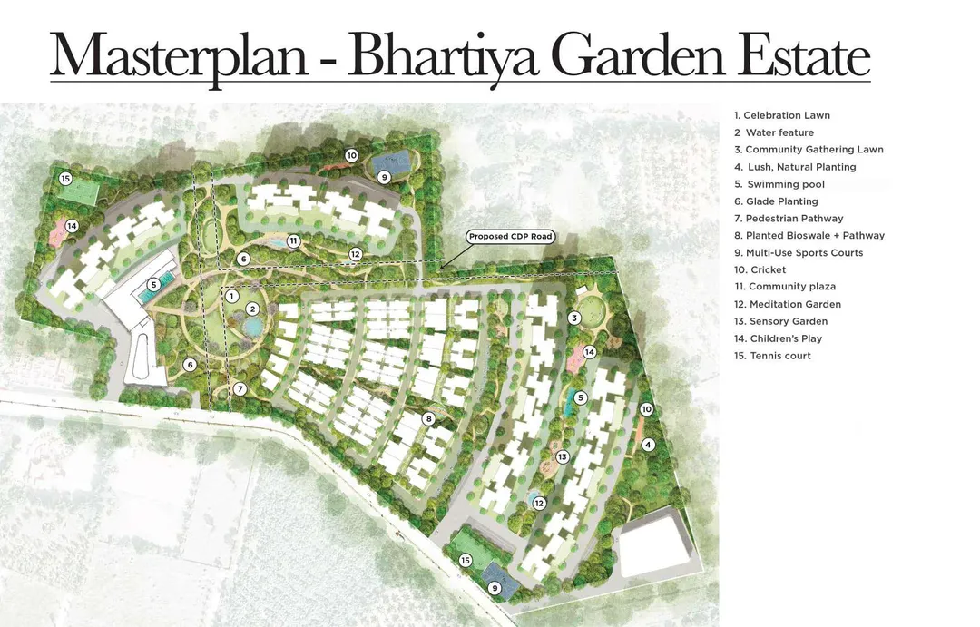 Bhartiya Garden Estate Master Plan Bhartiya Garden Estate Master Plan