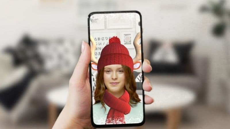 5G Augmented Reality Face Filter