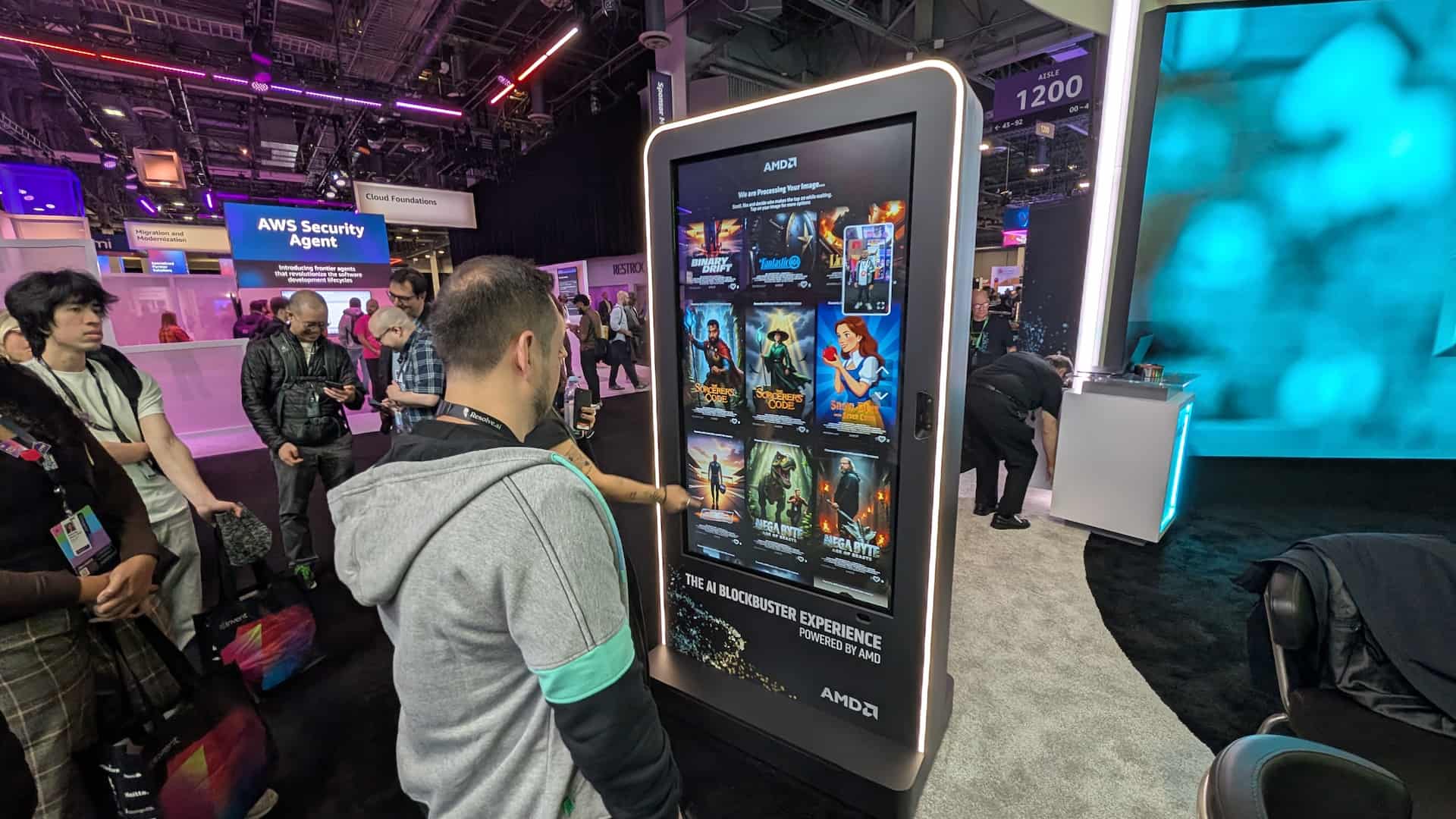 AMD immersive event experience