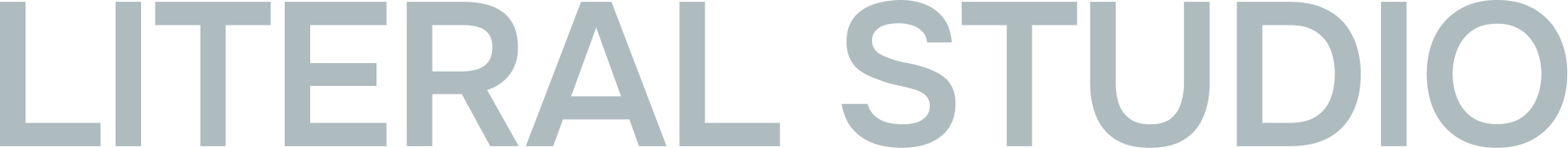 Literal Studio - Logo Blue