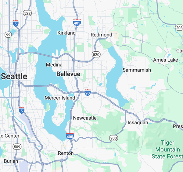 Pro Master service areas map