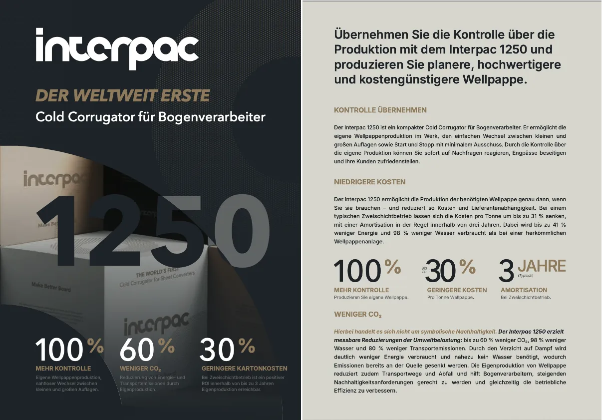 Interpac Prospekthülle