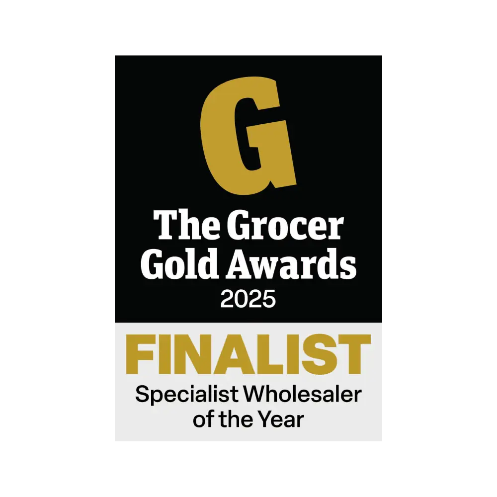 Grocer Gold Awards logo Specialist Wholesaler of the year 2025 finalist