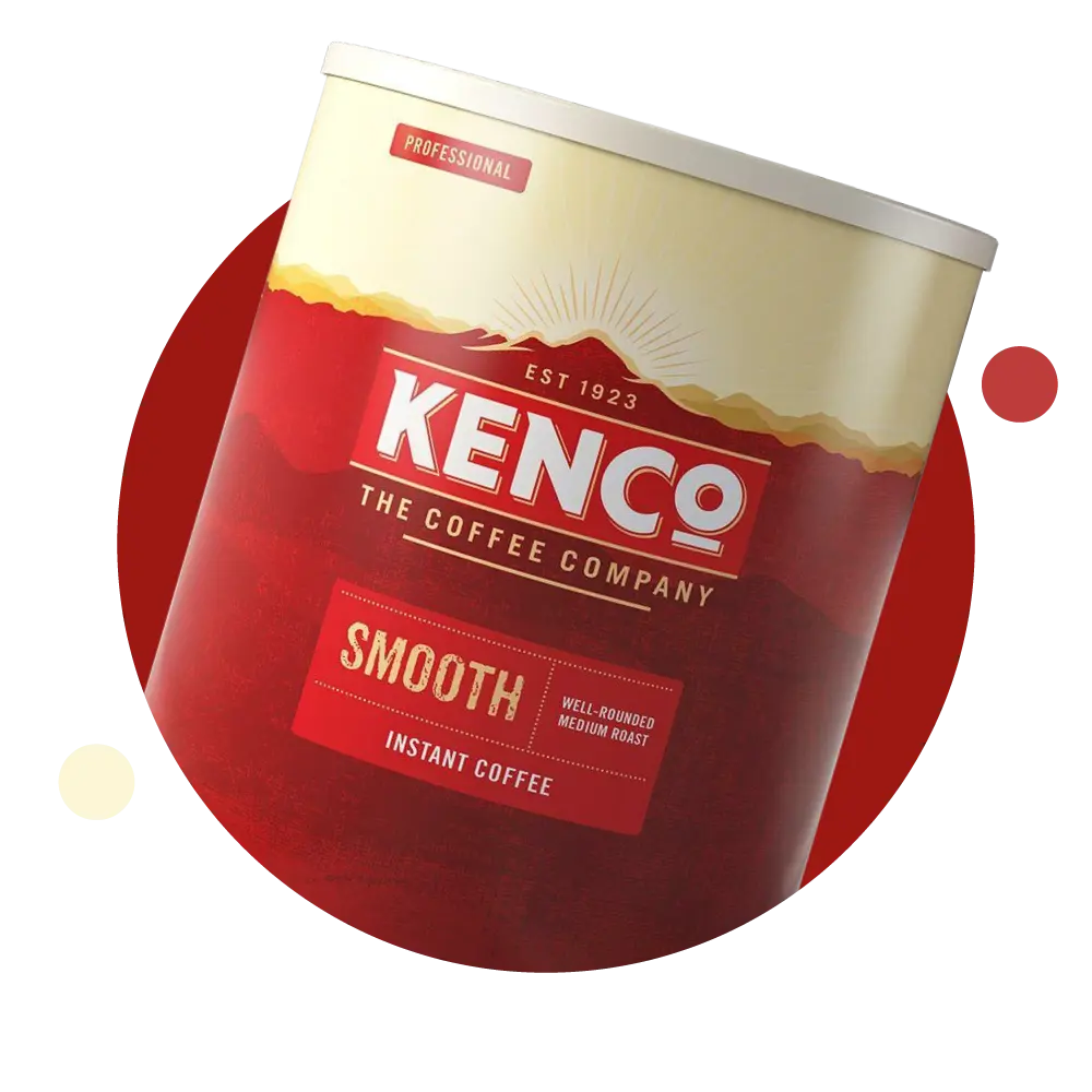 Kenco coffee smooth tub