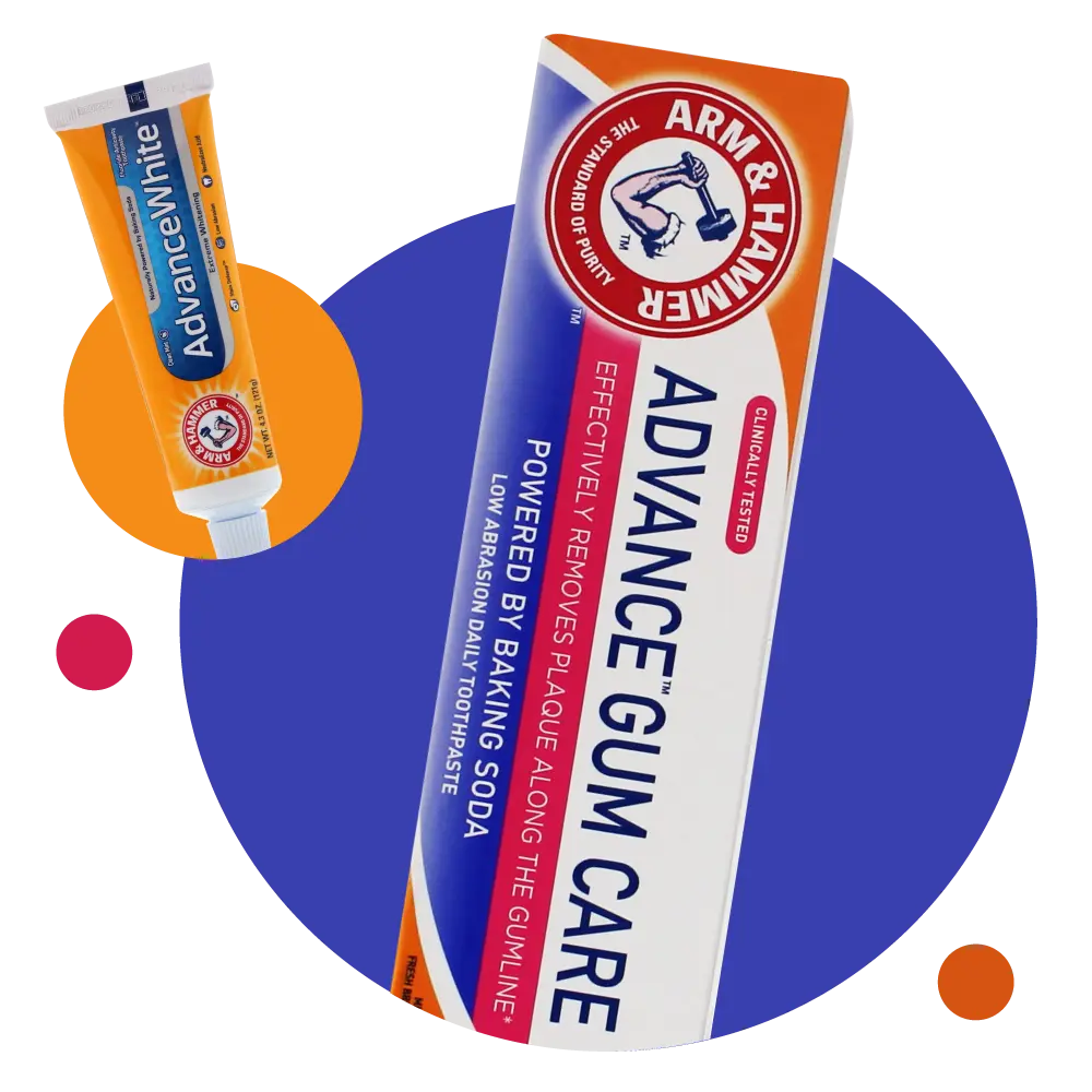 Arm & Hammer toothpaste 