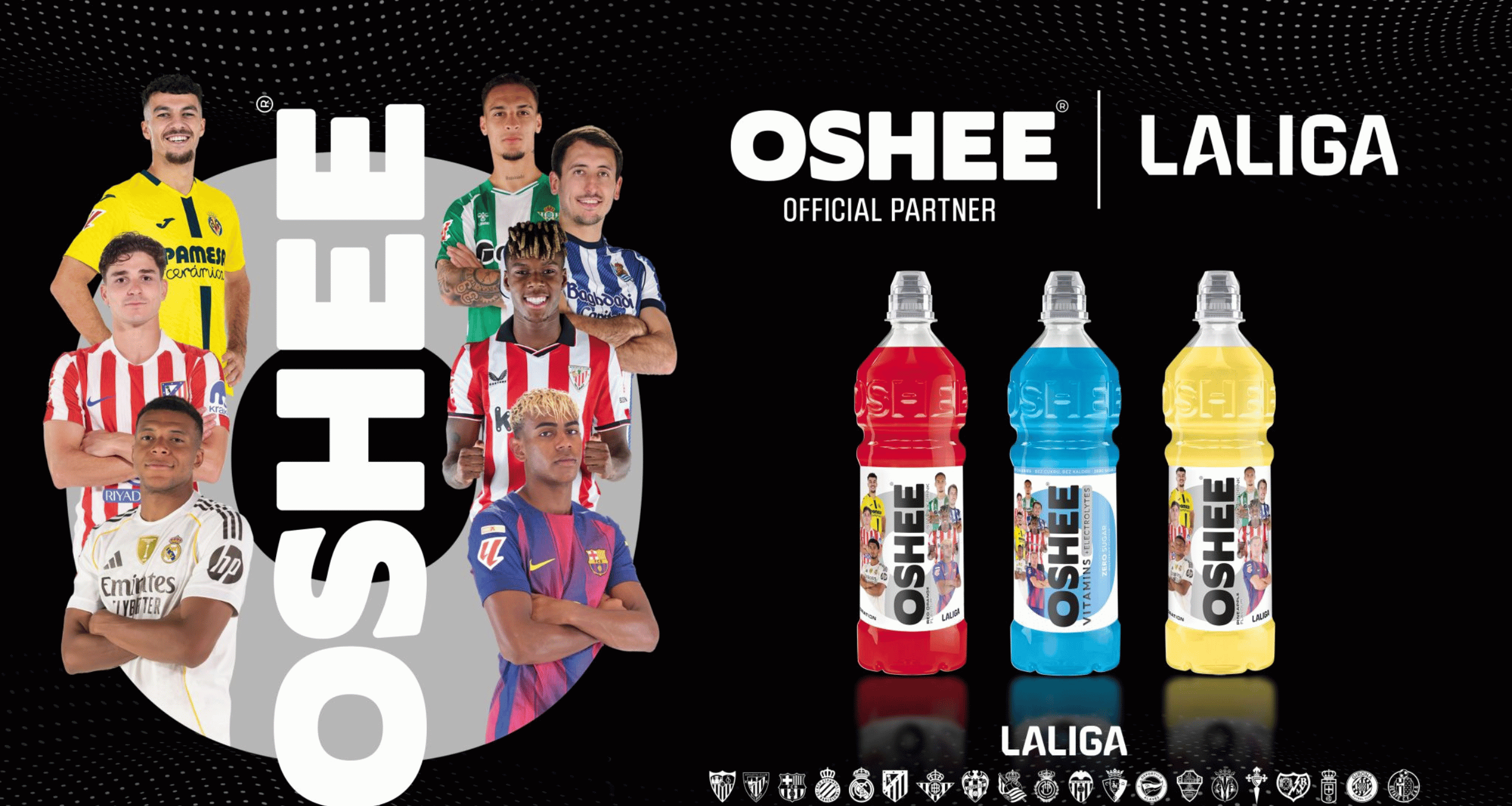OSHEE scores La Liga partnership, bringing football giants to UK shelves