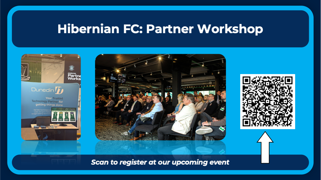 Dunedin IT at the Hibernian FC Partner Workshop 2026