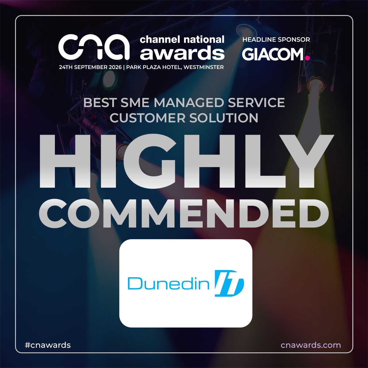 Highly Commended at the Channel National Awards 2026