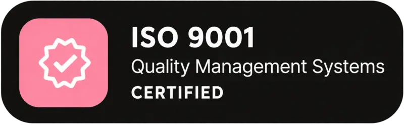 ISO 9001 certified