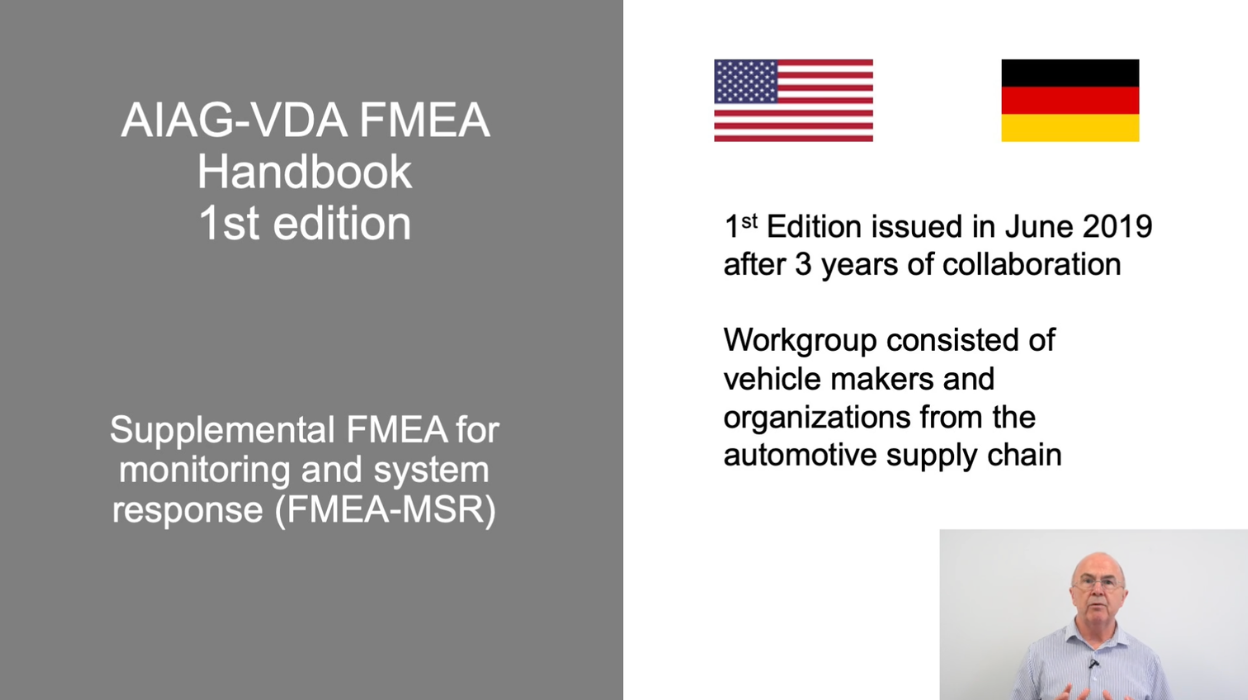Video 8: Introduction to FMEA for Monitoring and System Response (MSR)