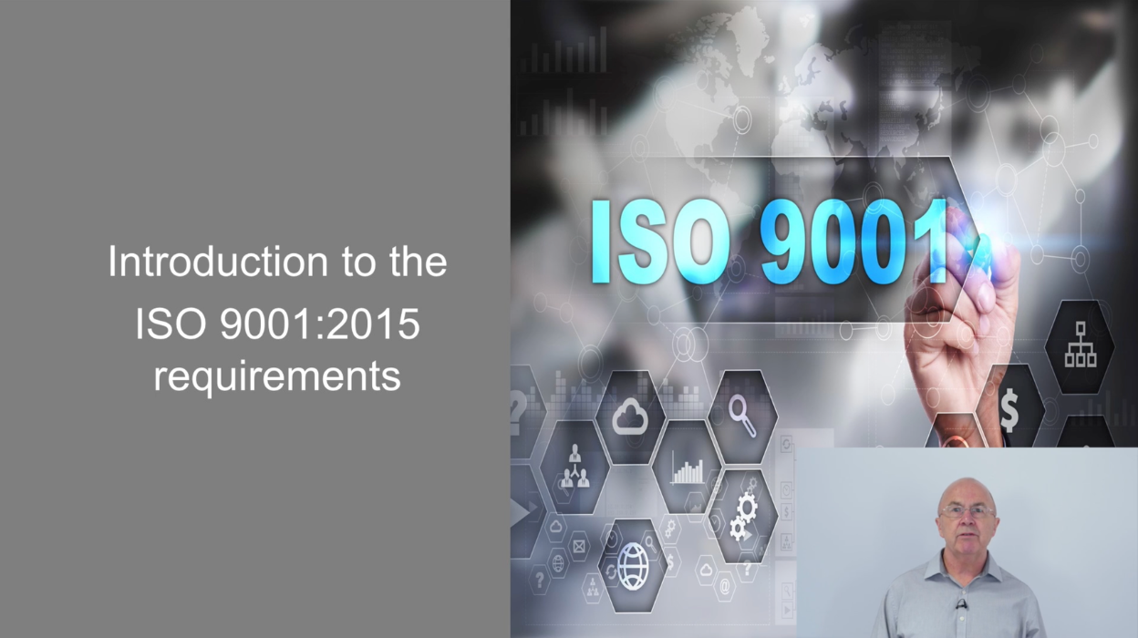Video 2: Introduction to the ISO 9001 2015 requirements