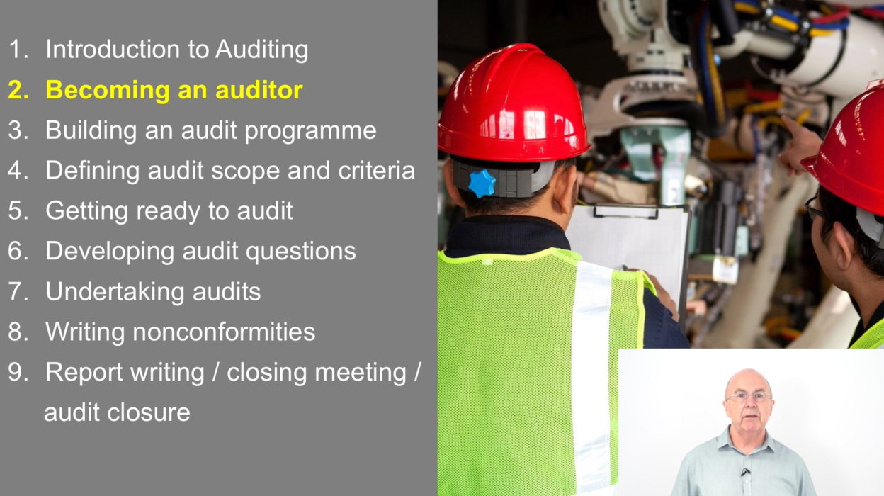 Video 2: Becoming An Auditor