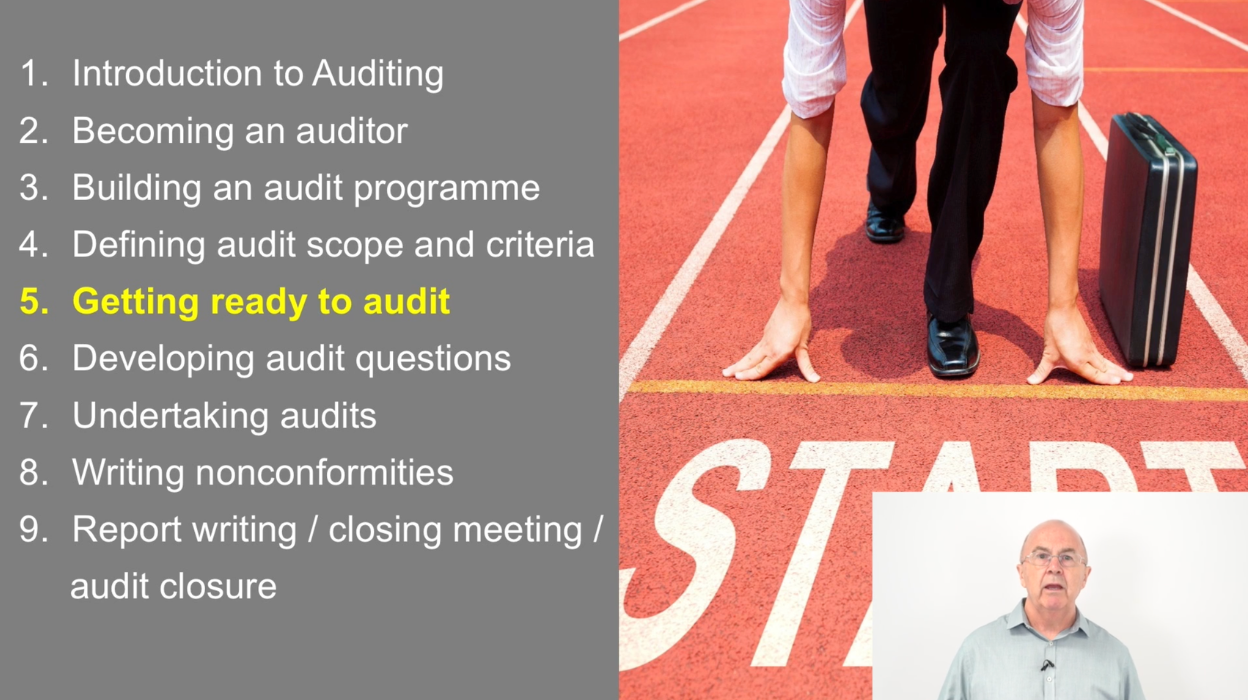 Video 5: Getting Ready To Audit
