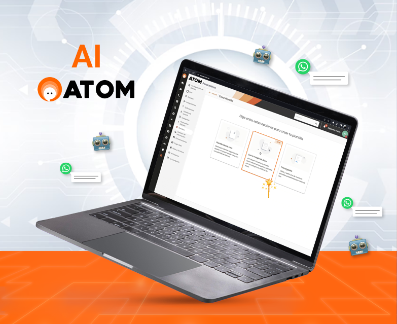 Atom implementa Inteligencia Artificial en sus funcionalidades más populares