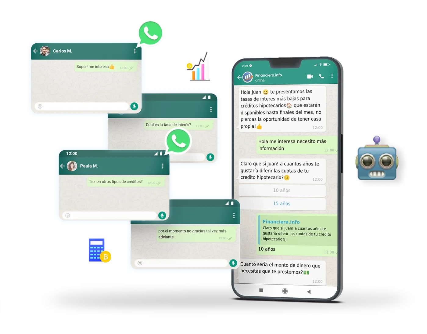 Campañas por WhatsApp en el sector financiero: cómo mejoran tus resultados.