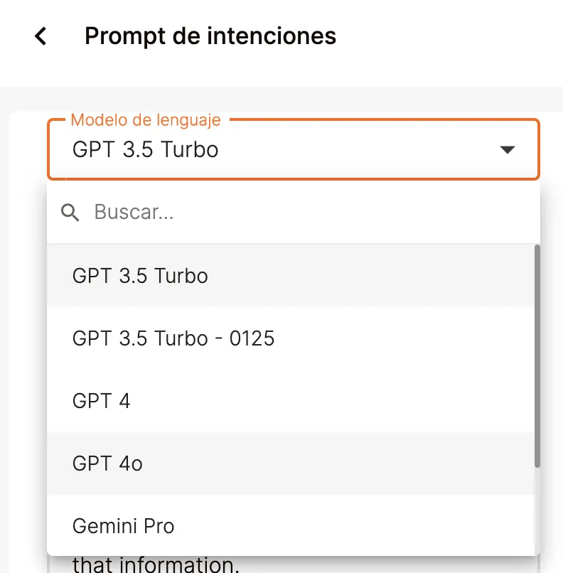 prompt de intenciones de atom