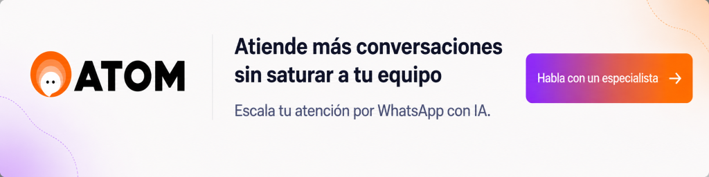 escalar la atención por WhatsApp
