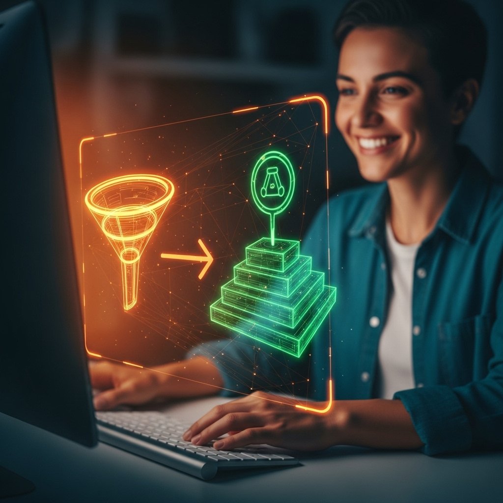 Etapas del cliente en Atom: cómo ordenar el funnel de tu negocio