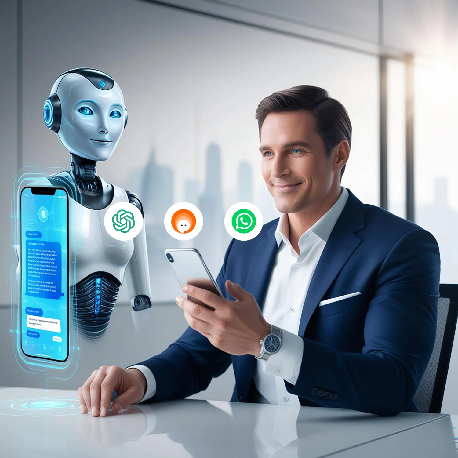 Inteligencia Artificial chat GPT para responder preguntas frecuentes