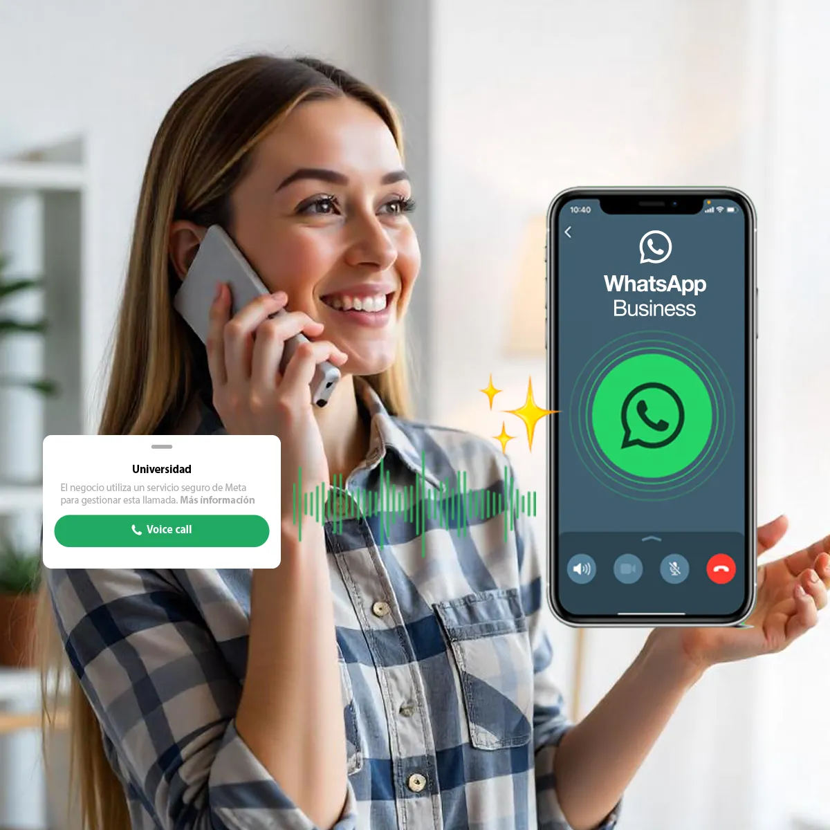 WhatsApp lanza su API de llamadas y Atom ya la tiene implementada
