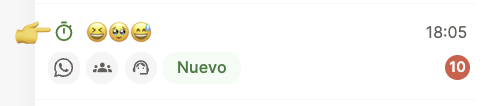 nueva bandeja de conversaciones de Atom