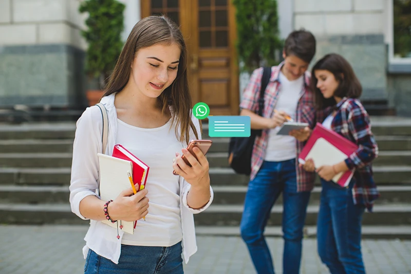 whatsapp para universidades