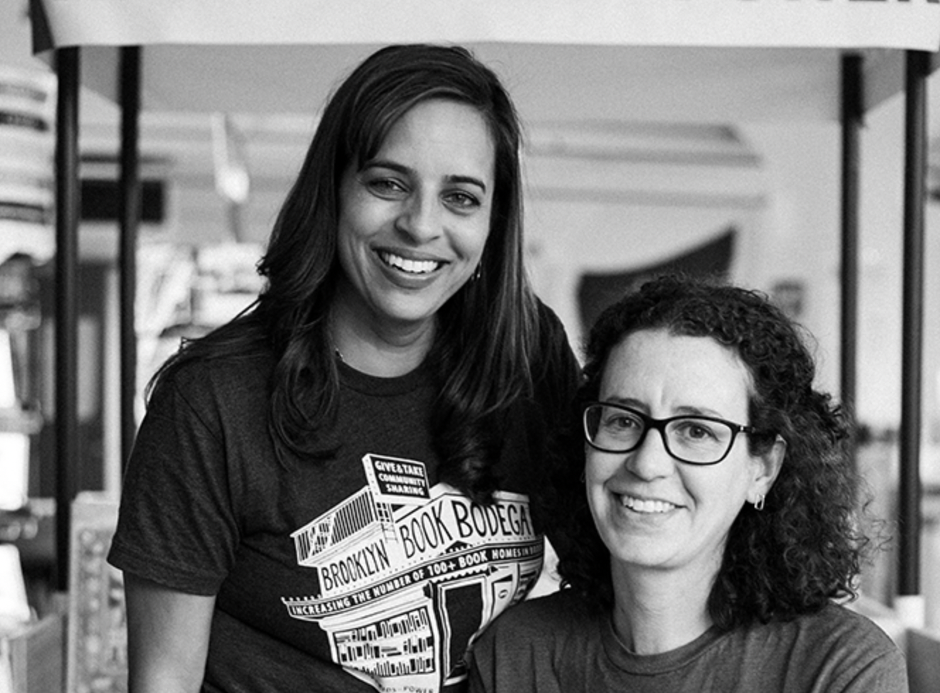Founders of Brooklyn Book Bodega