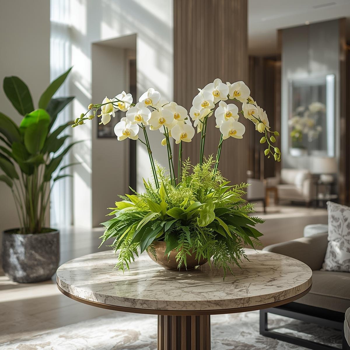 image of open house event setup for a property management company